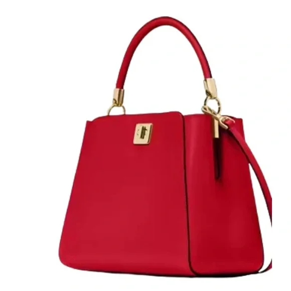 Kate Spade New York NWT top handle satchel Phoebe in perfect cherry retails $429 - Picture 5 of 11
